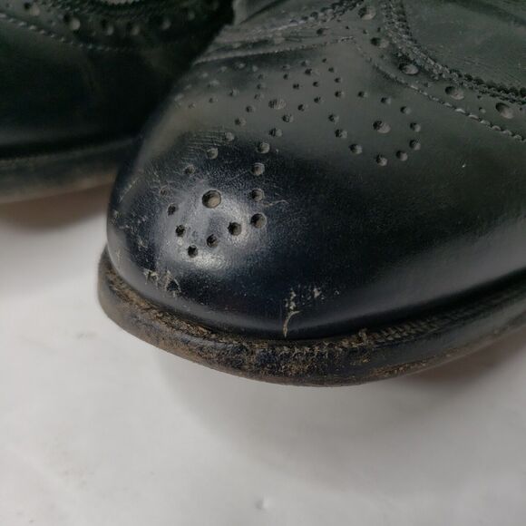 Allen Edmonds Neumok Wingtip Oxford Brown‎ Leather Dress Shoes Mens Sz 8 D main image 7